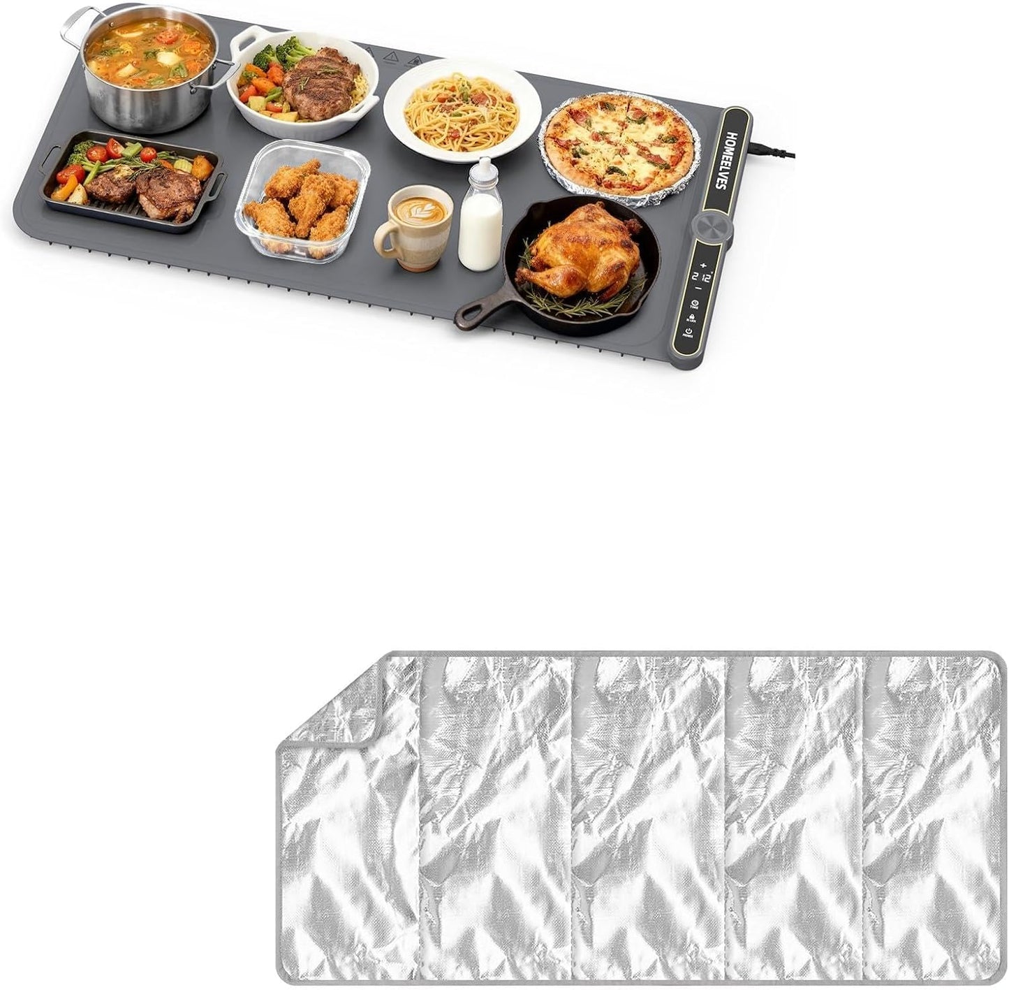 Almohadilla calentadora 32x15pulg con soporte