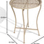 Mesa bandeja margaritas metal resistente soporte plegable
