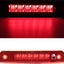 Luz freno central Jeep Grand Cherokee 05-10 LED rojo