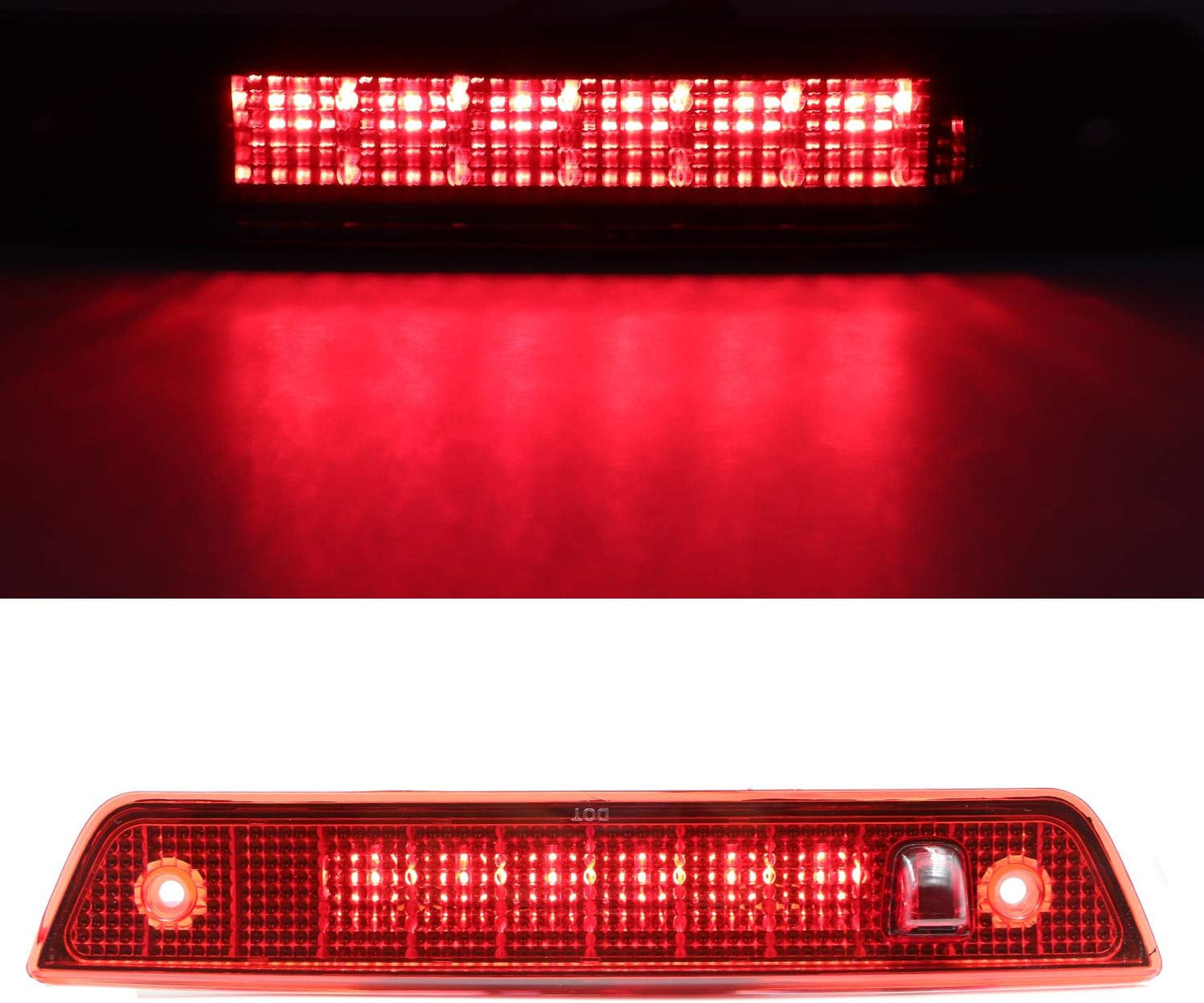 Luz freno central Jeep Grand Cherokee 05-10 LED rojo