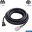 Cable extensión exterior 20A 25ft NEMA 5-20P a 5-20R