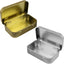 4 Cajas Metal Rectangulares para Almacenar Joyas