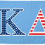 Bandera Kappa Delta 3x5pies Decoración Griega