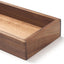 Bandeja tocador baño madera acacia 11.8x4.5"