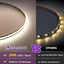 Kit tiras LED blancas 16.4pies 4000K control remoto