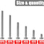 Kit extensor tomacorriente 195 pzas espaciadores y montaje 6-32
