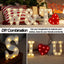 Letras LED blancas 26 letras para fiestas hogar bar