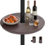 Mesa sombrilla 20" redonda madera sintética