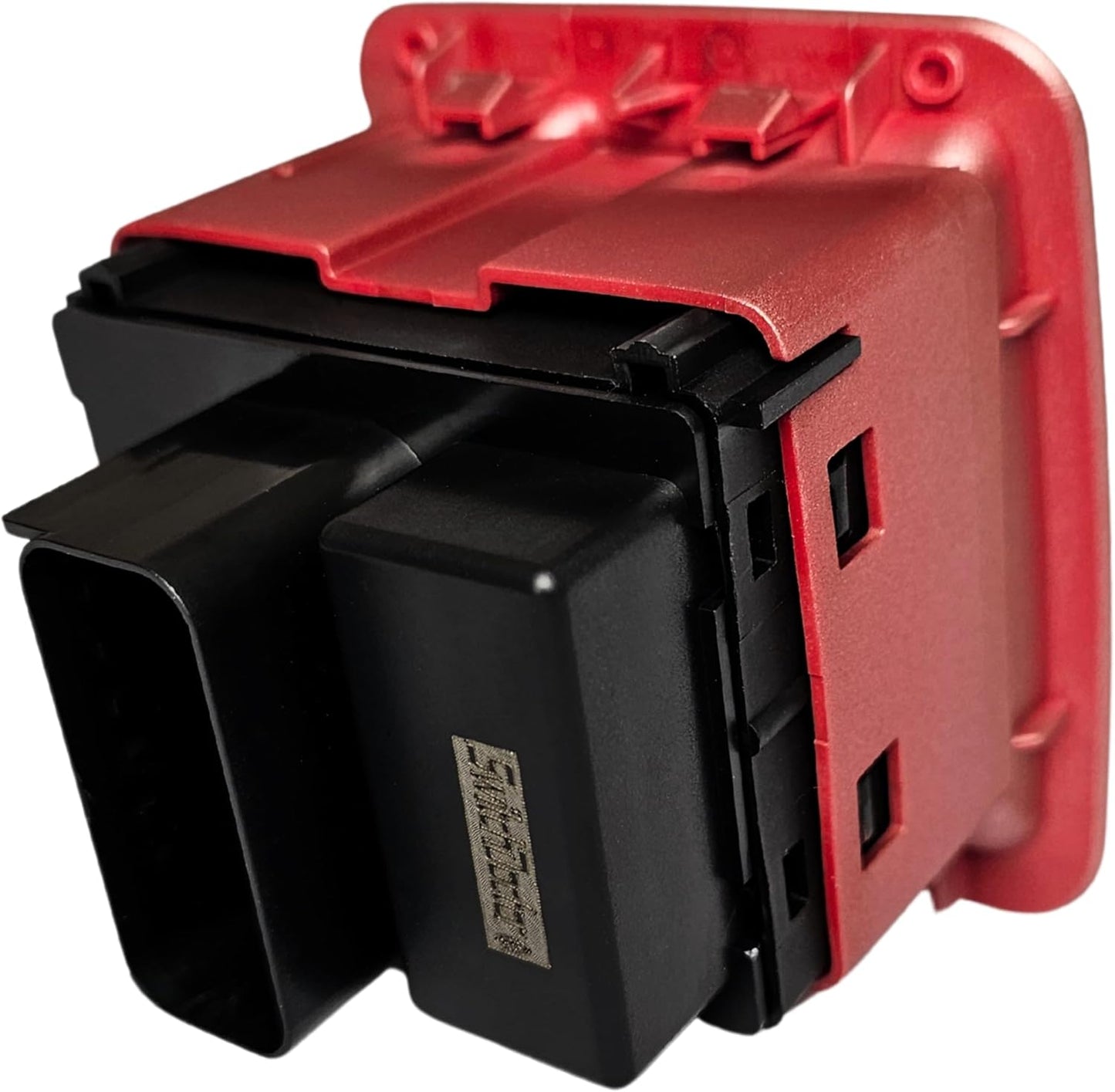 Conjunto interruptor ventana Jeep Wrangler 11-17 rojo