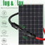 Cable extensión solar doble 30pies IP67 10AWG
