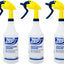 Botella pulverizadora niebla fina 30pies 32oz set 6