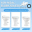 Kit válvula agua inodoro RV Dometic Sealand 300-321