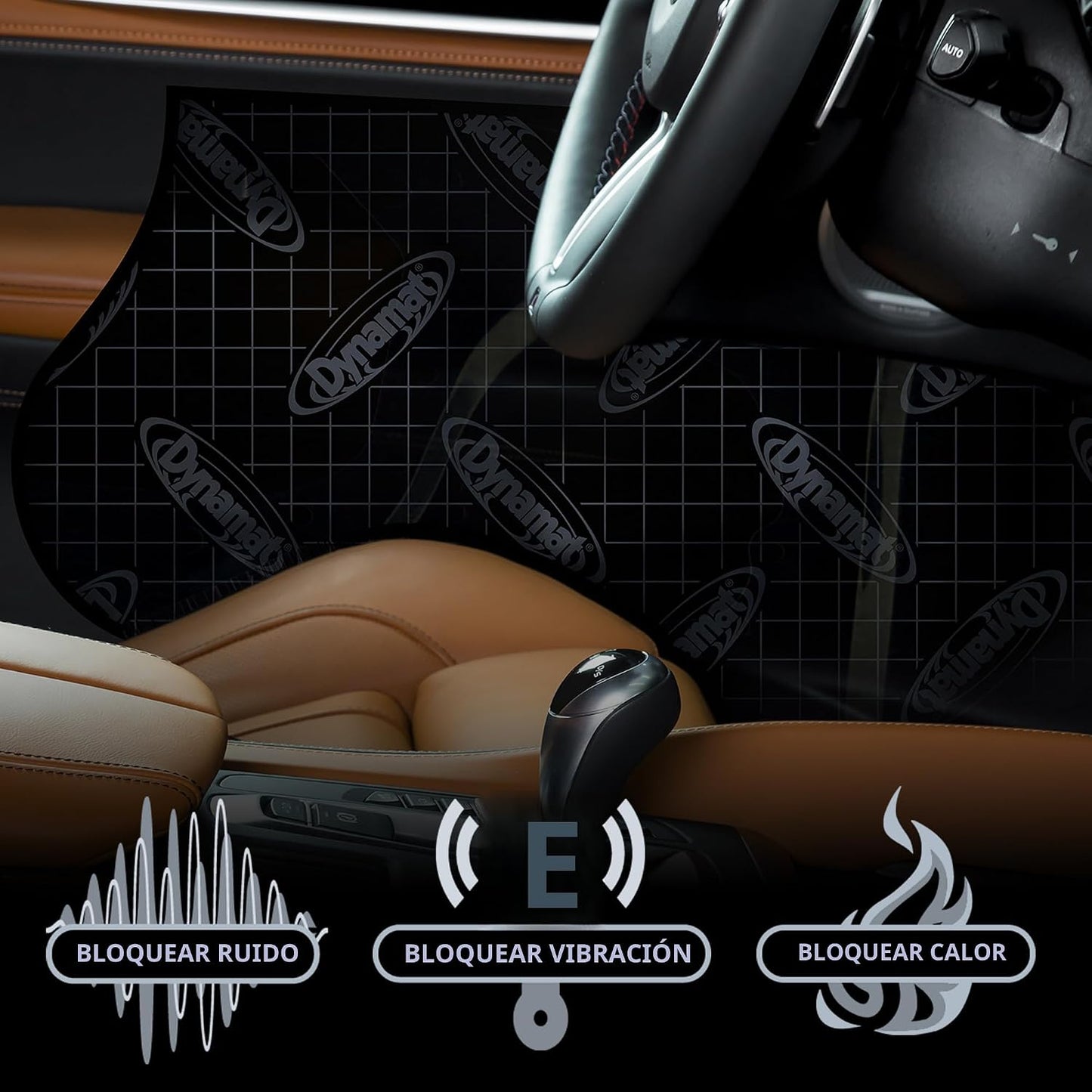 Pack aislamiento sonido auto 10455 autoadhesivo