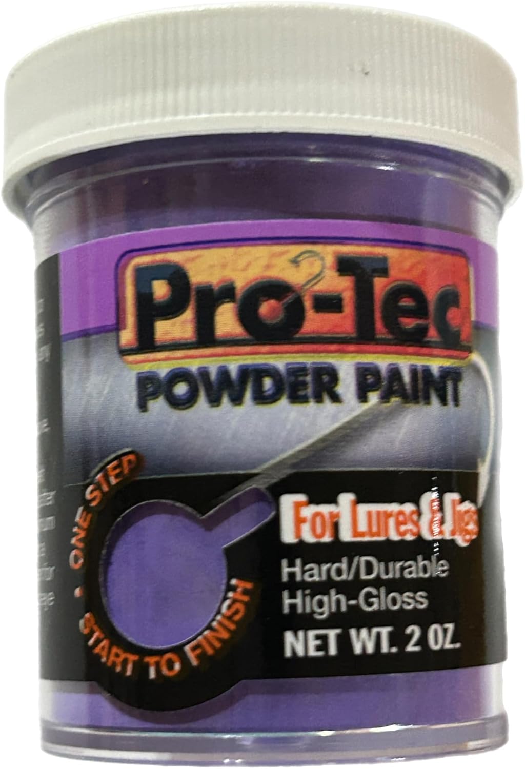 Pintura en polvo para señuelos pesca 2oz Pro-Tec