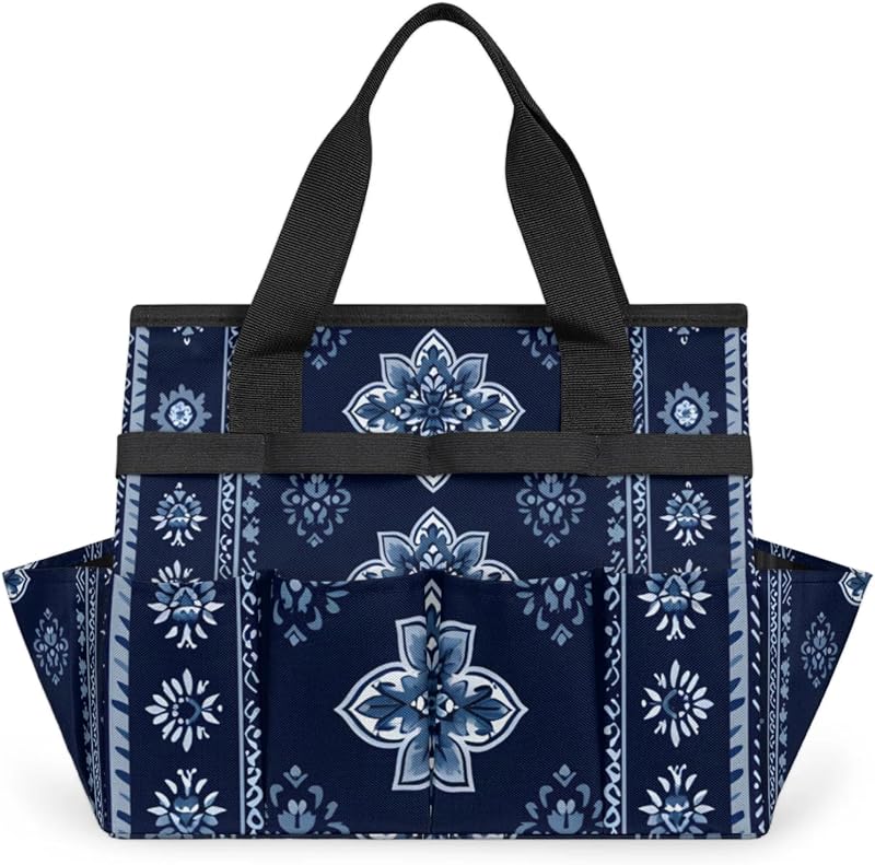 Bolsa herramientas jardinería oxford resistente con asa