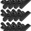 12 Clips Acero Inox Cubiertos Silicona Sello Hermético