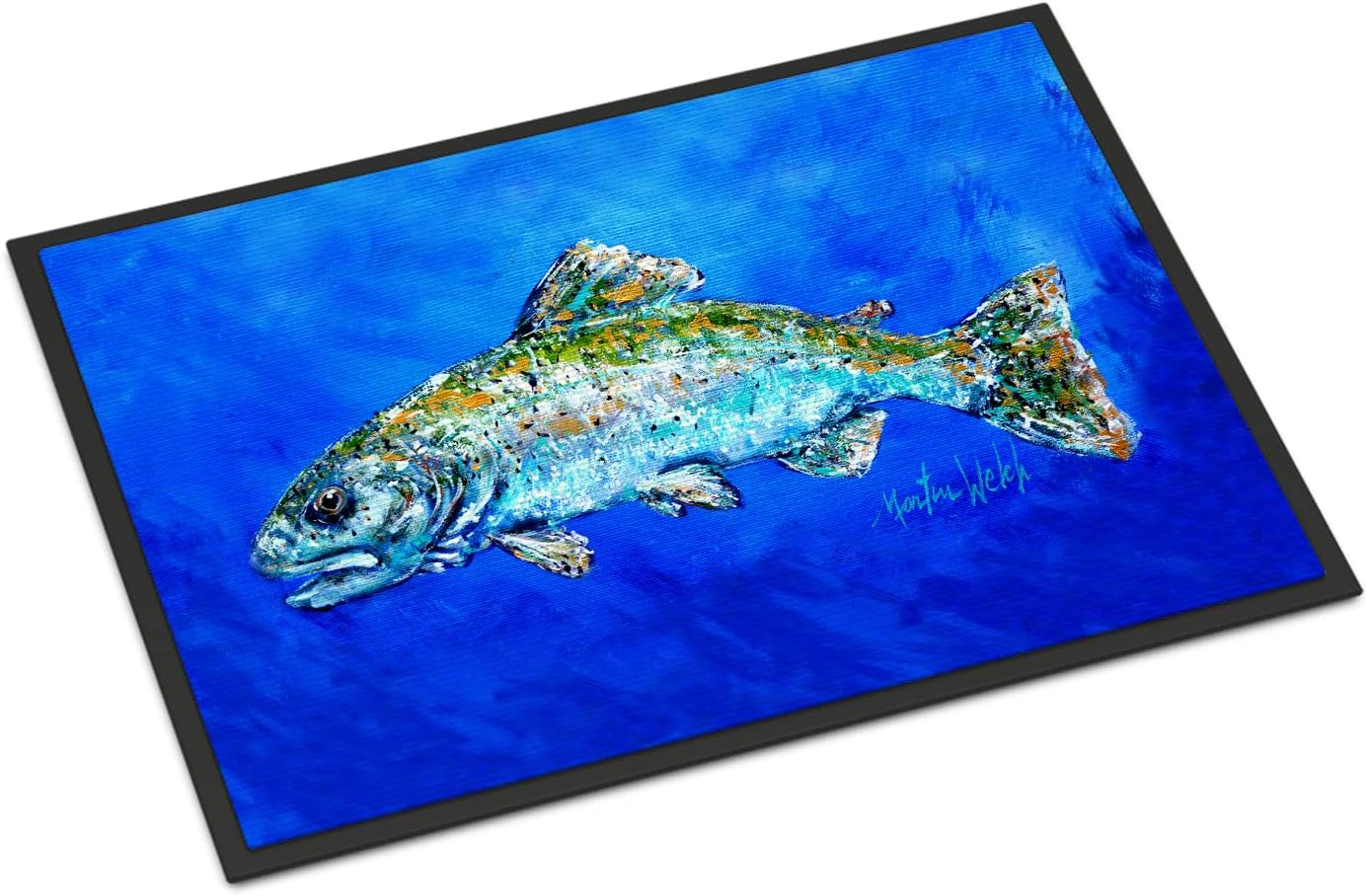 Felpudo cabeza de pez 24x36pulg antiderrap lavable