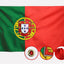Bandera Portugal doble cara 3x5 nylon resistente exteriores