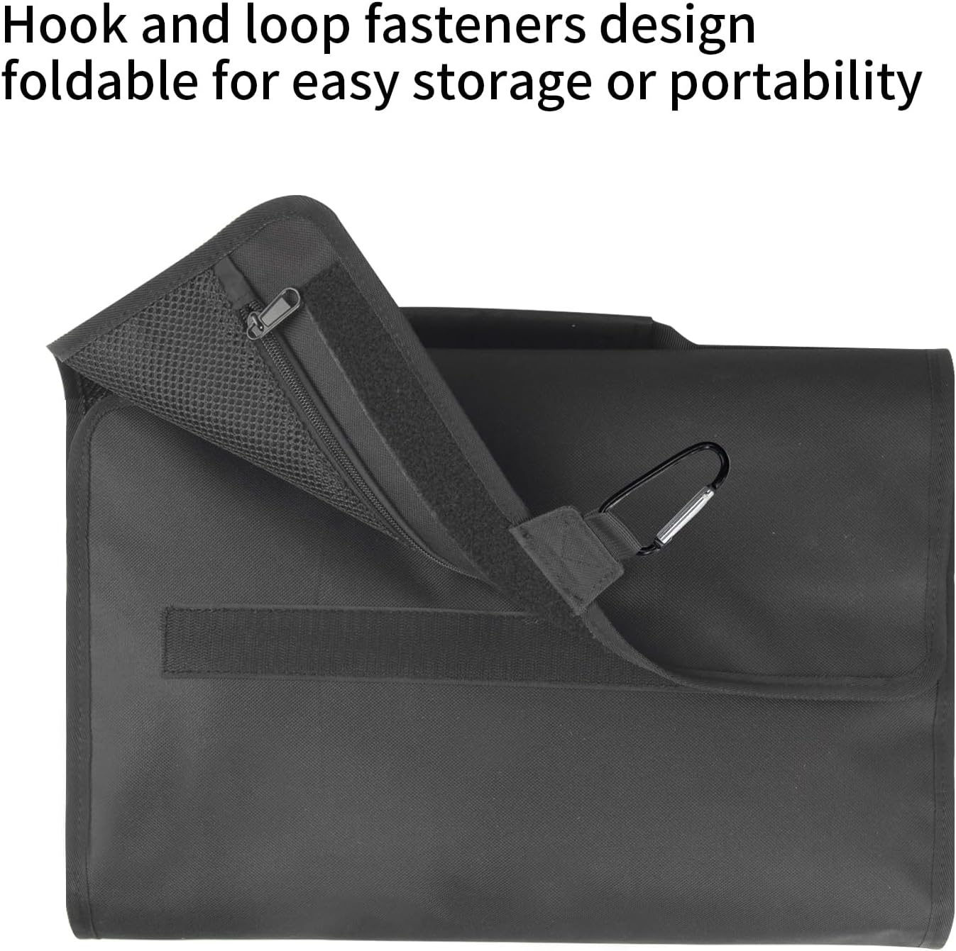 Bolsa colgante para accesorios Airwrap negro