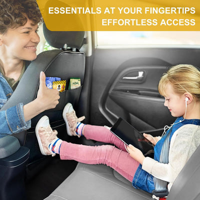 Protector respaldo asiento auto niños antiderrap universal