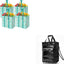 4 Pack Bolsas Compras Reutilizables con Base Reforzada y Ruedas