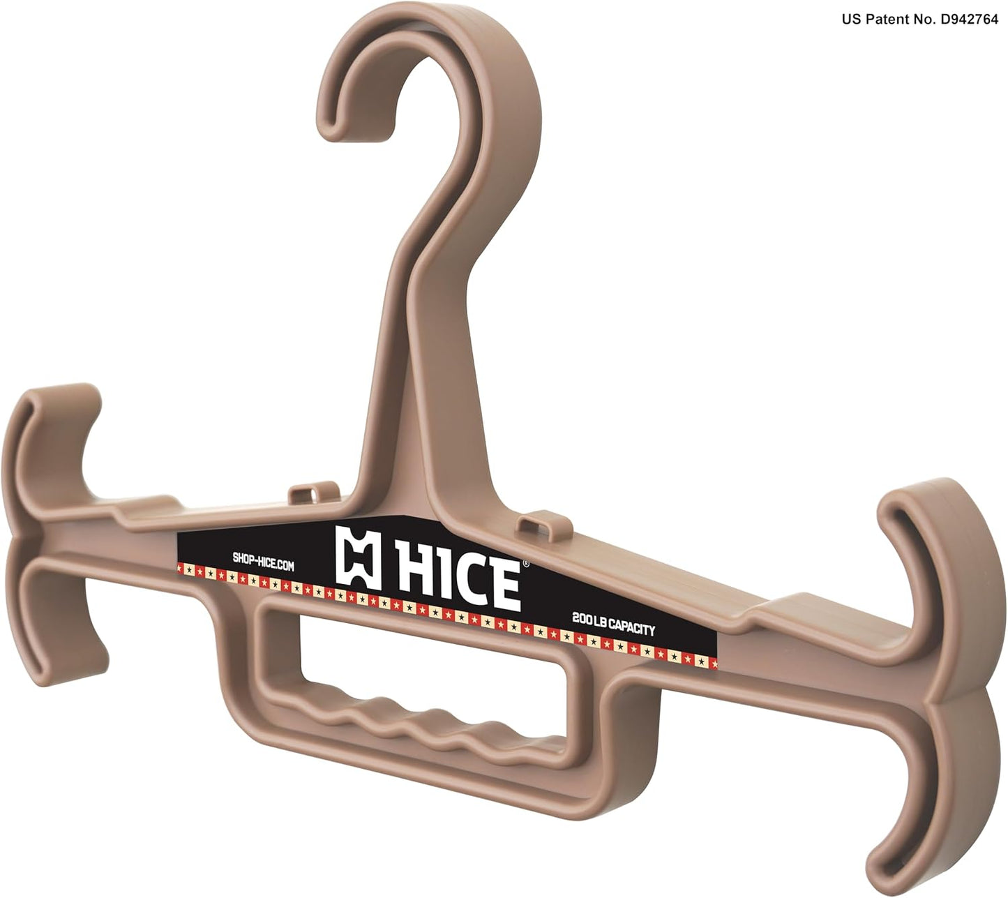 Percha chaleco soporte placas resistente 200lb resina