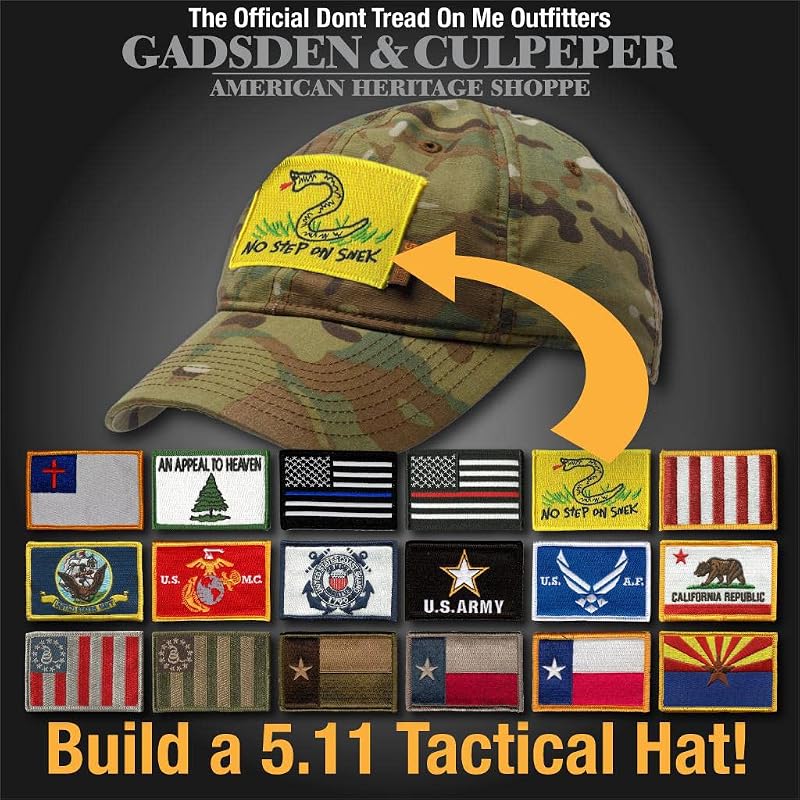 Tapa portadora bandera Multicam con sombrero y parche