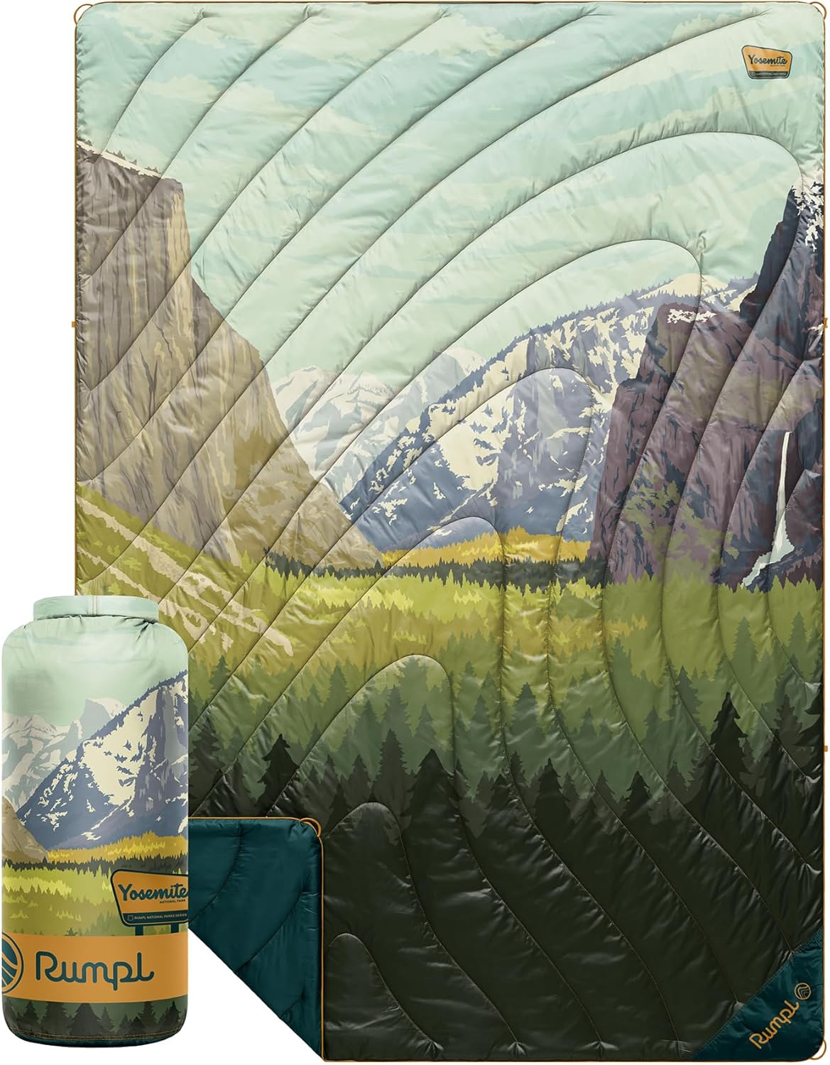 Manta Puffy Yosemite para acampar al aire libre v2