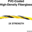 Cable aluminio fibra vidrio recubierta PVC valla eléctrica