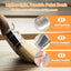Kit 27 Pzas Rodillos Pintura 9x4pulg Poste 1-4ft Microfibra Naranja