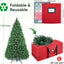 Bolsa almacenamiento árbol Navidad 7.5ft tela Oxford 900D