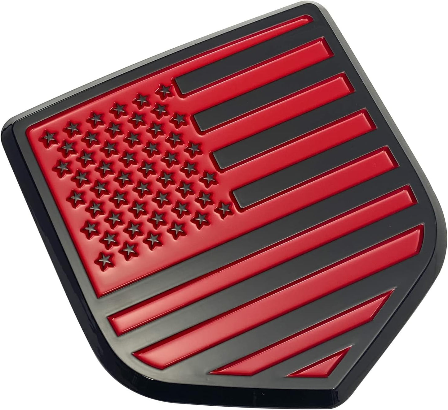 Emblema bandera EE.UU. para puerta Dodge RAM 2018 rojo