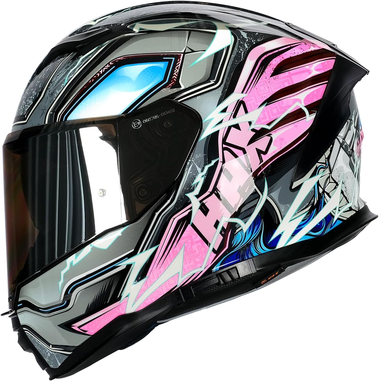 Casco cara completa para motos y e-bikes visor doble