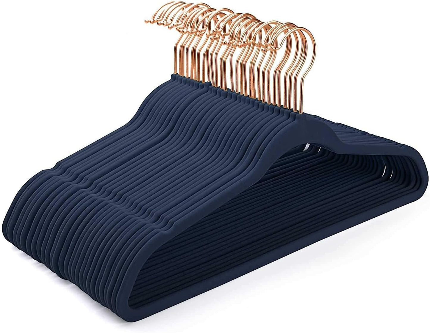 Perchas antiderrap ultra delgadas set 50 para ropa