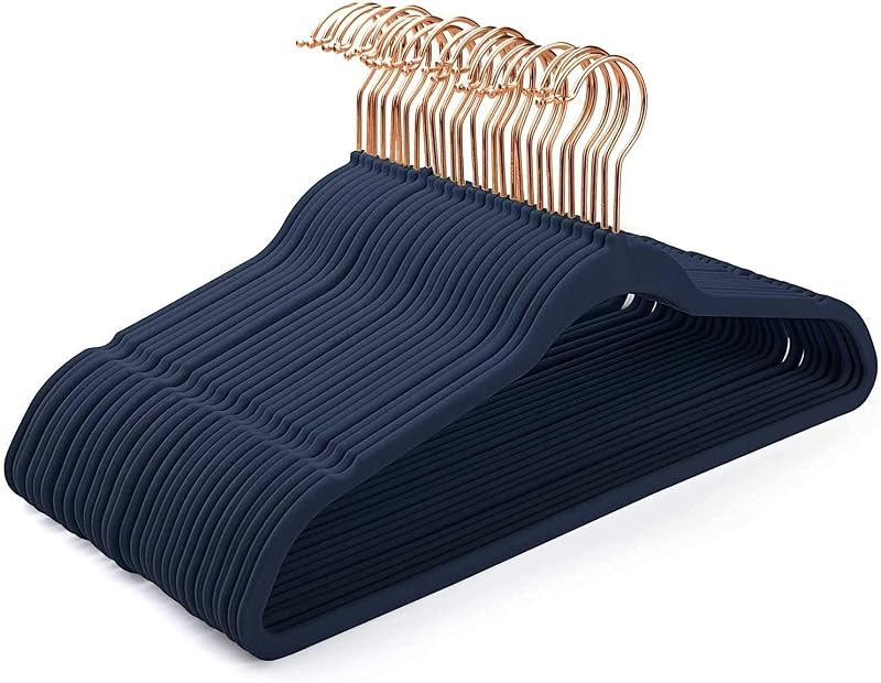 Perchas antiderrap ultra delgadas set 50 para ropa