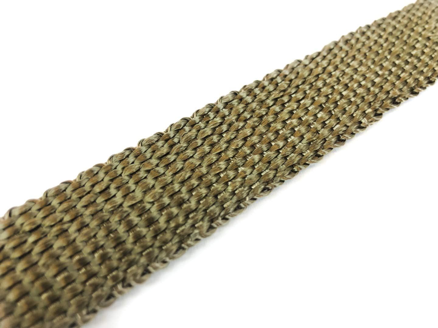 Rollo envoltura tubo escape LAVA titanio 1" x50pies 3000°F