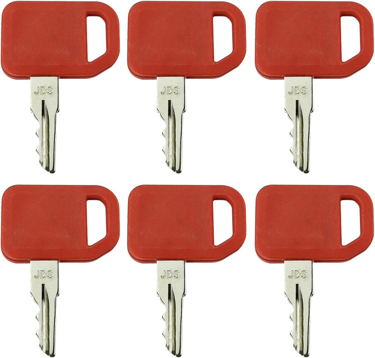6 Llaves encendido JDS para John Deere 329D CT315 CT322