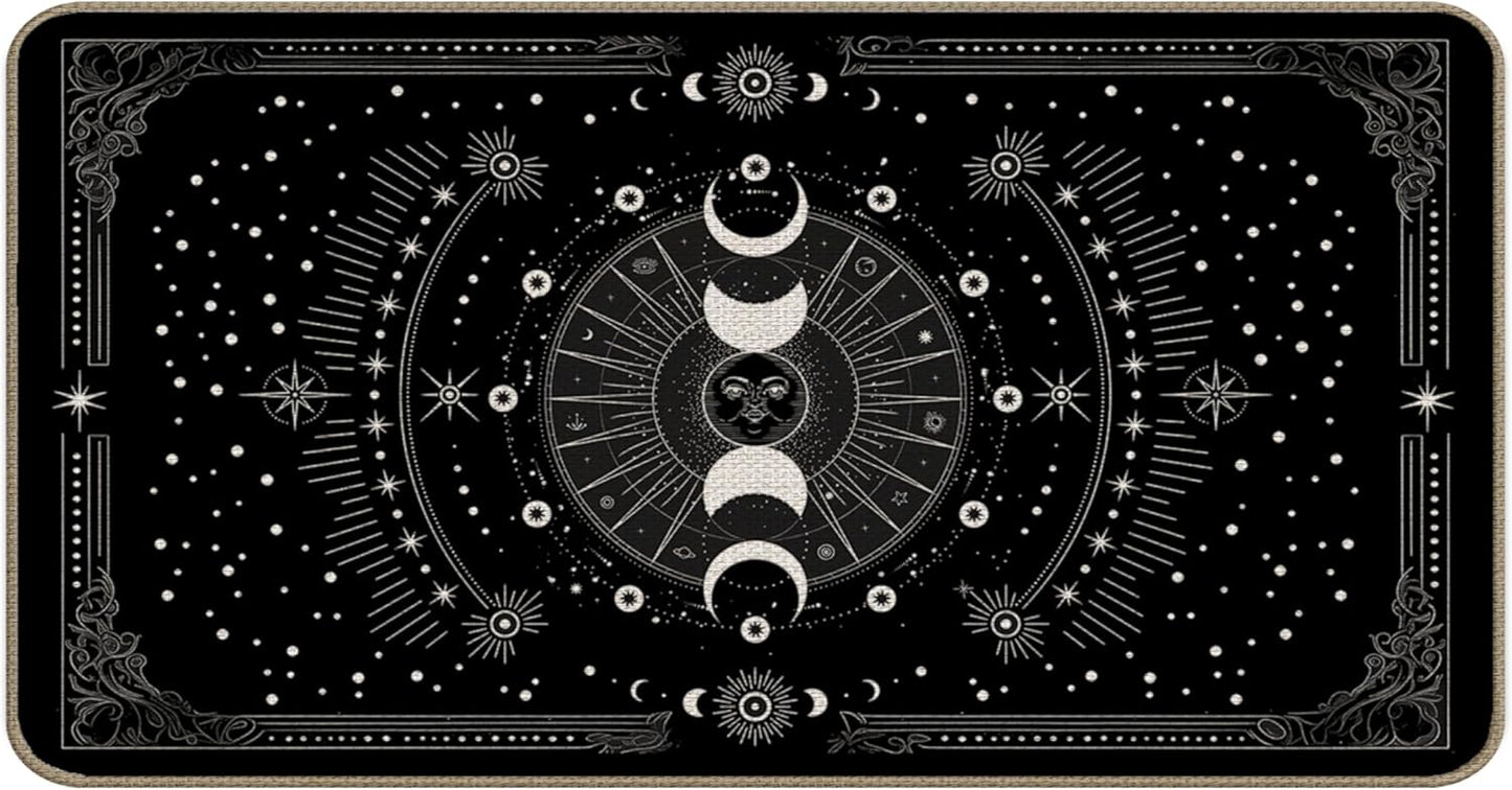 Tapete bohemio sol luna 17x30" estilo celestial