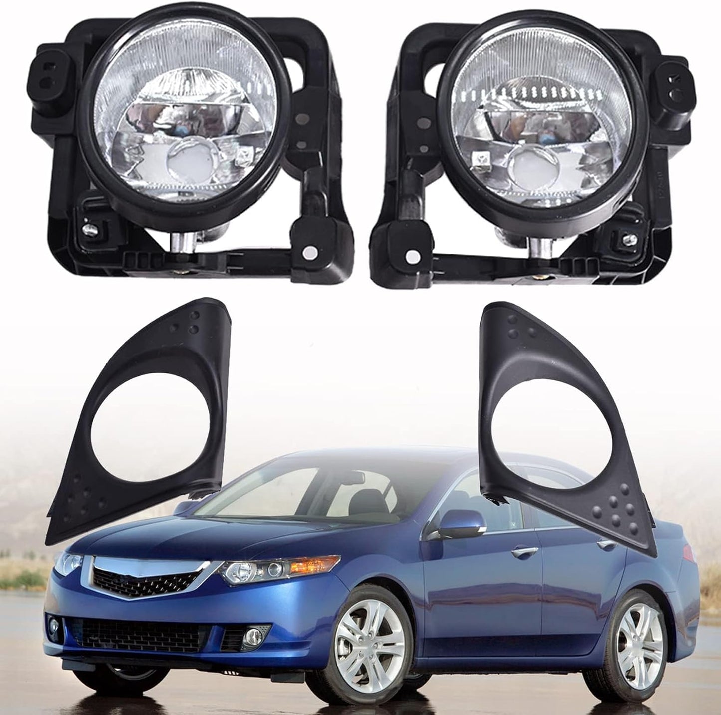 2 Pzas Lente Antiniebla Acura TSX 09-10