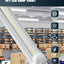 Luces LED V 4ft 50W 7200lm 5000K enchufable taller tienda