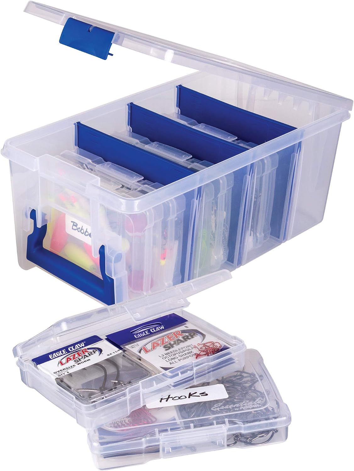 Bolsa para archivos 8 cajas transparentes terminales