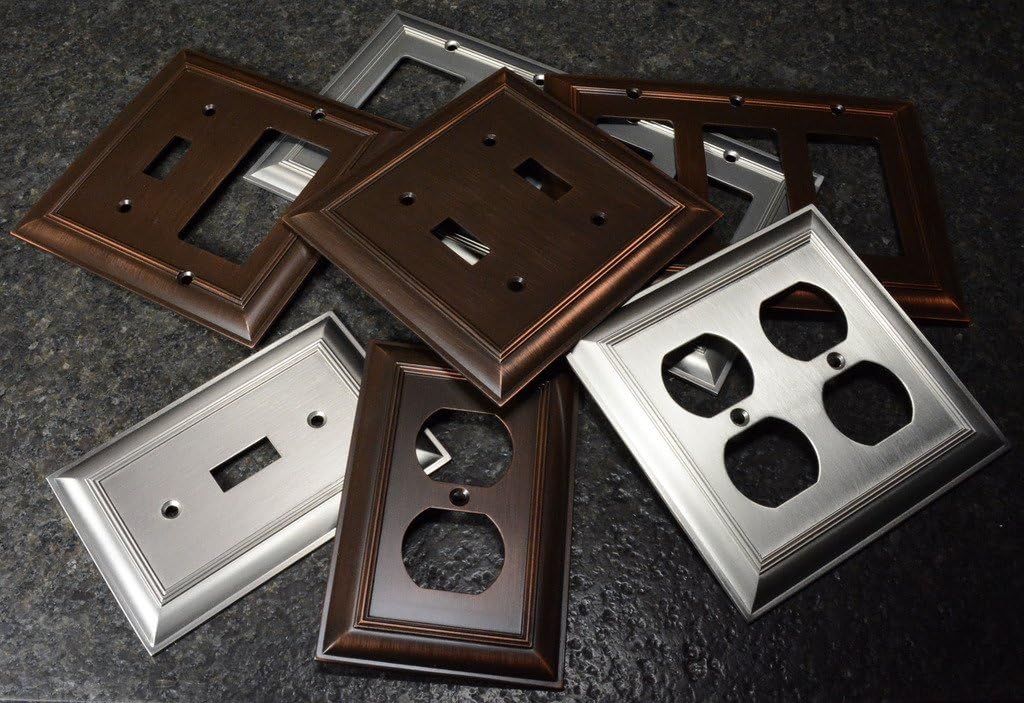 Placa decorativa interruptor acero sólido CKP 31196