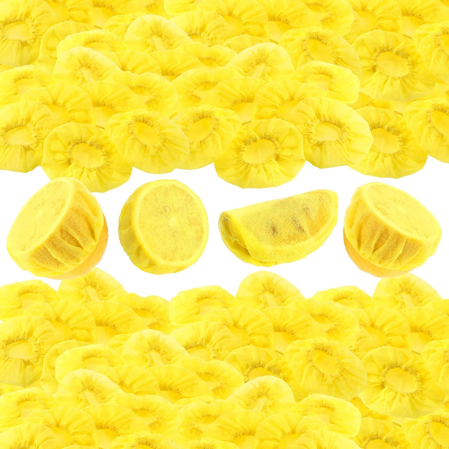 500 Cubiertas Limón Sin Semillas Color Amarillo