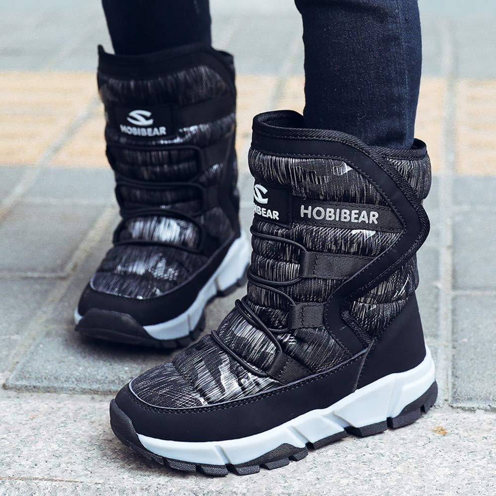 Botas nieve niños impermeables antiderrap invierno