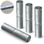 Manguito riel superior 1-3/8x6 acero galv 4 Uds