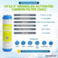Cartucho filtro agua GAC 10x2.5 comp AP117 HX-HDG-P117/3