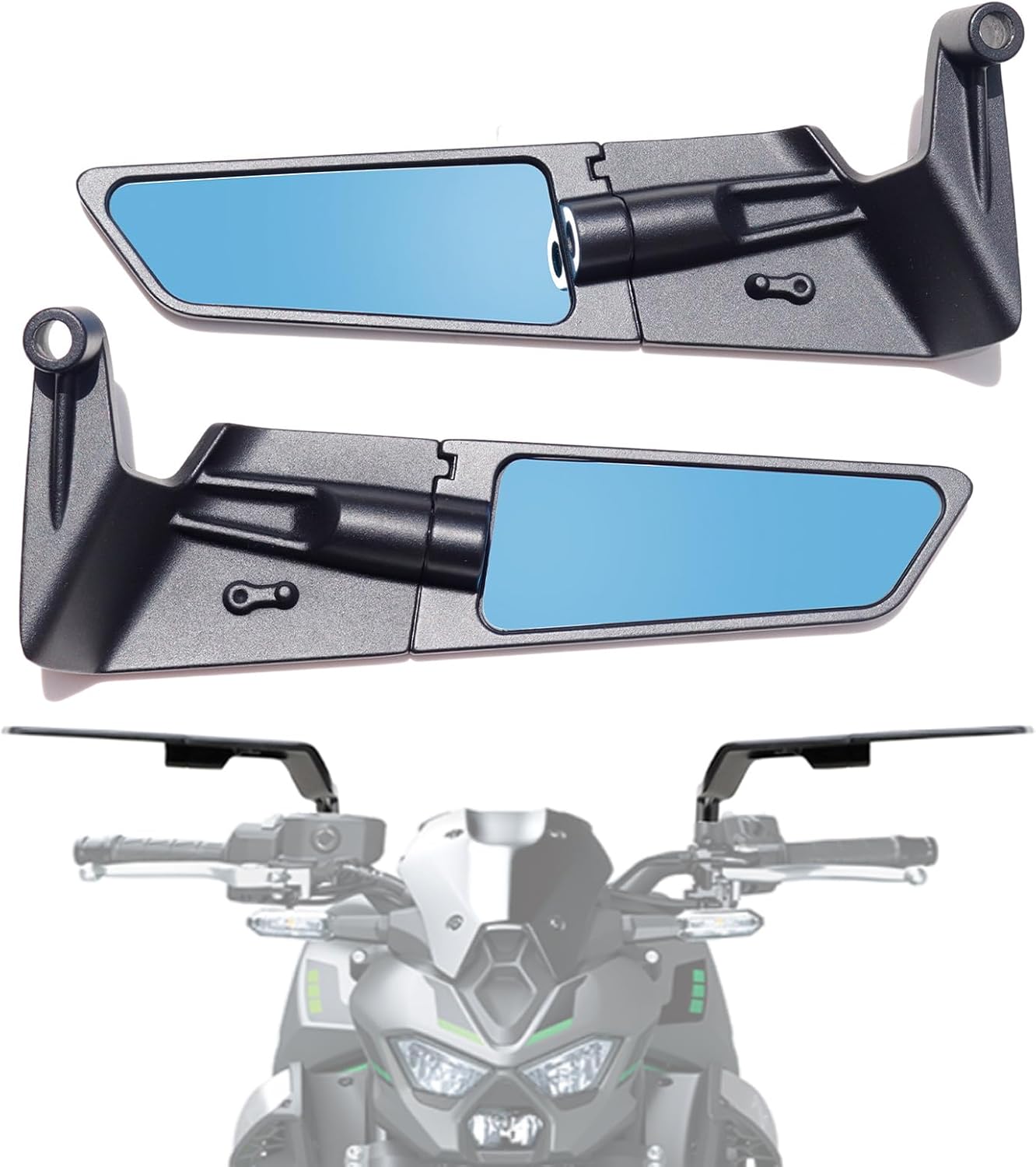 Espejos antirreflejos comp Duke 390 Yamaha MT-07 Kawasaki Z400