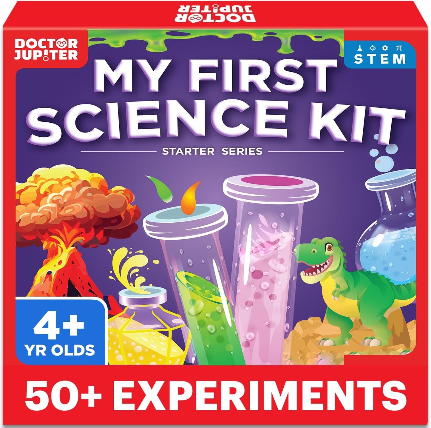 Kit Ciencia Niños 4-8 Años STEM 50 Experimentos