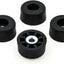 4 Topes de goma redondos altos 0.625x1.250 pulg para muebles