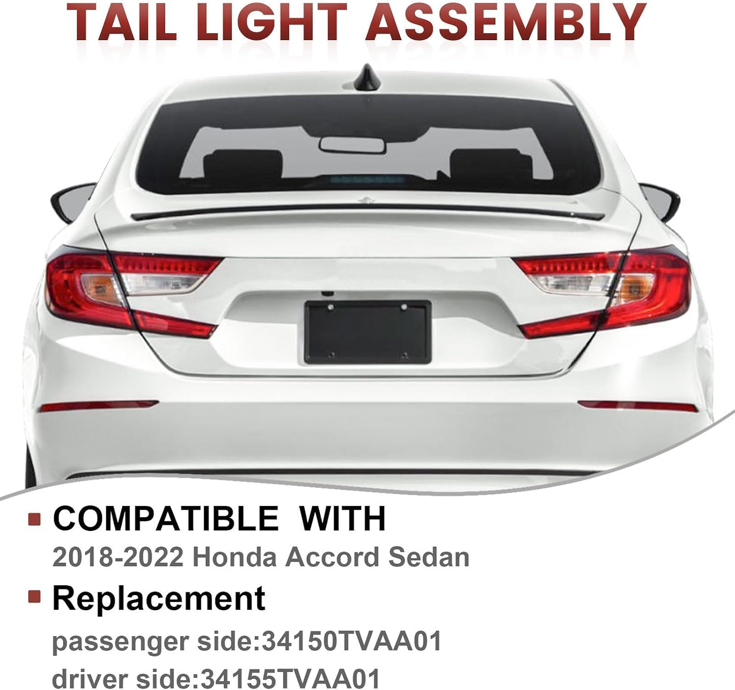 Luces traseras LED comp Honda Accord 18-22